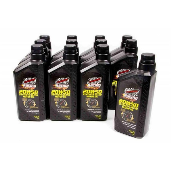 Champion 4111H-12 1 qt. 20W Synthetic Blend Racing Oil, 12PK CHO4111H-12